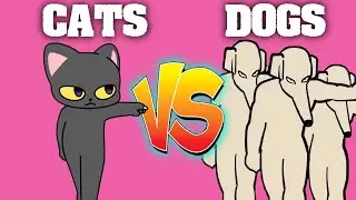 Toca Toca Dance Battle ANIME   CATS VS DOGS