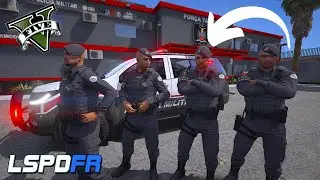 MOTORISTA TENTA ESCAPAR DE CAMINHÃO | GTA 5 VIDA POLICIAL | LSPDFR