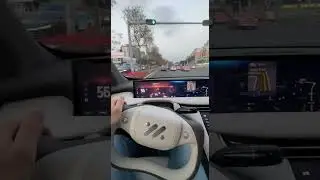 😅 Быстро и точка? Нет)) Шикаррный электрокар iM LS7 // 