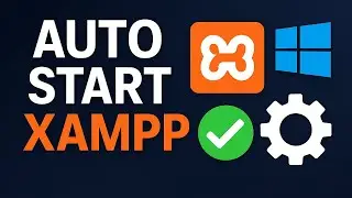 How to Automatically Start XAMPP Server, Apache & MySQL on Windows