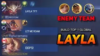 LAYLA NOT TOP GLOBAL GAMEPLAY BUILD TOP 1 GLOBAL WEEKLY PASS GIVEAWAY MOBILE LEGENDS MLBB