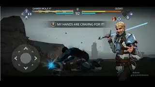 Shadow fight 3 | Walkthrough 37 | Beating Gizmo | Itu plane