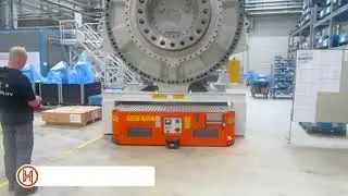 Wind Turbine Nacelle Mover - Flatbed Transporter | Hedin USA