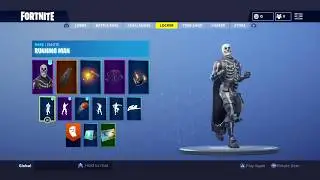 FORTNITE- Running Man Dance For 1 HOUR Featuring Skull Trooper! *NEW DANCE* (Season 6)