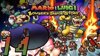 POUNDING EVERYTHING || Let's Play Mario & Luigi: Bowser's Inside Story (Playthrough/Gameplay) [14]