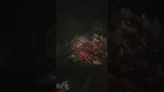 Жуткое чудовище из канализации в Resident Evil 2