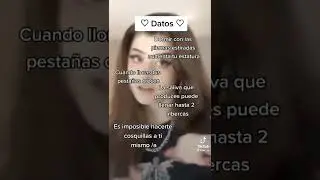 💗Datos curiosos.💗