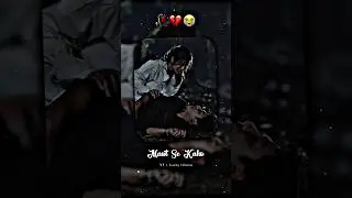 Maut Se Kaho Le jaye Mujhe...💔 Hindi sad shayari WhatsApp status video 