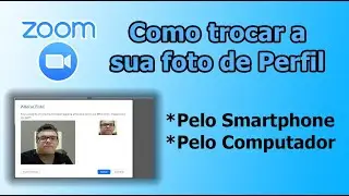 TROCAR FOTO DE PERFIL NO ZOOM MEETINGS