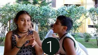 Desafio tente não rir com água na boca. Ft Vivi Leal