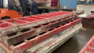 Разгрузка опалубки б/у для стен и перекрытий. ХСИ, Телескопические стойки и крупнощитовая Опалубка