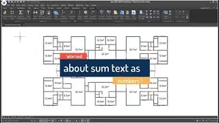 GstarCAD Express Tools- Statistics Summation