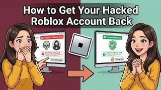how to get your hacked roblox account back
