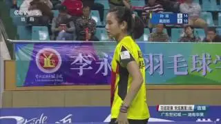 2016-17CBSL 1206孫瑜 Sun Yu vs Tai Tzu Ying 戴資穎