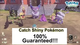 How to Catch Shiny Pokemon in Pokemon Legends Arceus (Version 1.0)
