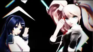 [MMD x DanganRonpa] Gimme×Gimme - Sayaka and Junko