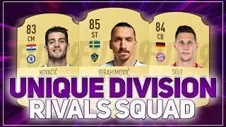 CRAZY UNIQUE 75k DIVISION RIVALS SQUAD  | FIFA 19 ULTIMATE TEAM SQUADBUILDER 