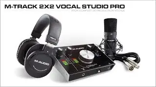 M-AUDIO M-TRACK pack Vocal Studio Pro (vidéo de La Boite Noire)