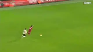 GILA !!! Aksi Allison becker memberikan umpan cantik ke Mo Salah - Liverpool vs Manchester United