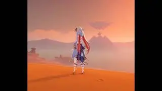 Nilou Walking On Sumeru Desert // Genshin Leaks / Genshin Impact Leak / Genshin Impact