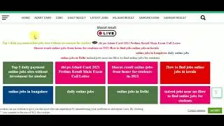 Should we create a government jobs website, how much is there inside this website #short