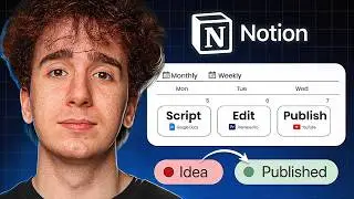 Content Calendar for Social Media (Notion)