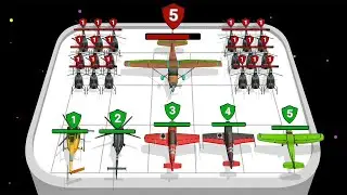 AIRCARFT MERGE BATTLES - Merge Plane War, Merge Master (Part 01)