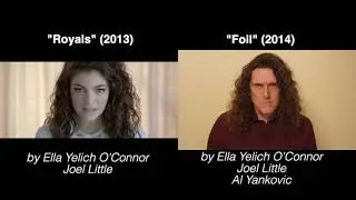 Lorde Weird Al Comparison