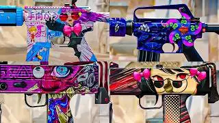 STYLISH COMBOS WITH NEW STICKERS IN CS2 / M4A4 TEMUKAU COMBO / STAR COMBO