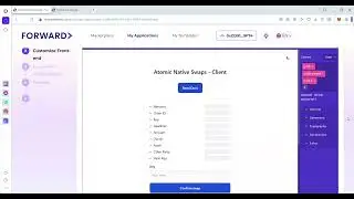 Automatic Native Swap  DApp with Forward Protocol (ANS) App 2