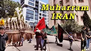 Muharram in Richest Neighborhoods of Tehran 🇮🇷 IRAN 2024 (محرم 1403 )