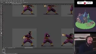 Animating a kick and slash