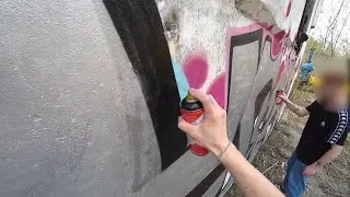 Рисуем граффити хромом | Chrome graffiti