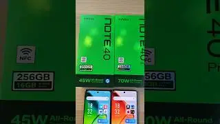 INFINIX NOTE 40 ИЛИ INFINIX NOTE 40 PRO?
