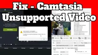 Camtasia Studio: MKV, MOV file type not supported. What to do ?
