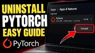 How to uninstall PyTorch installed via pip - Easy Tutorial