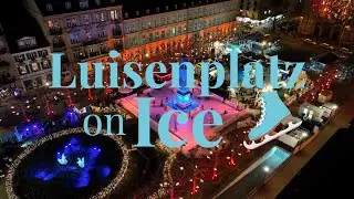 Luisenplatz on Ice 2021 in 4K - Wiesbaden