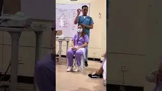practice bandaging forehead