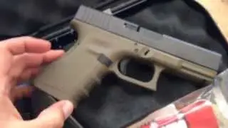 OD Green Glock 19 Unboxing