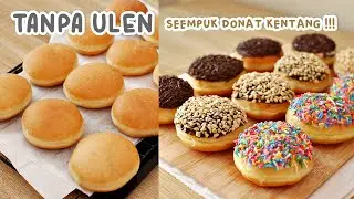 TANPA ULEN bisa Selembut ini? Seempuk DONAT KENTANG! Super Lembut Khusus Pemula