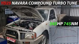 Compound Turbo D22 YD25 Navara Tune