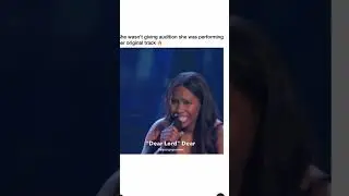 The judges weren't even AWARE that it was her ORIGNAL TRACK!!!💥