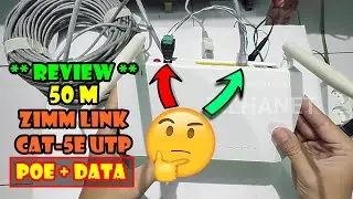 Review of Zimm Link Cat5E UTP 50 Meter POE LAN Cable (Not 100m or 305m)
