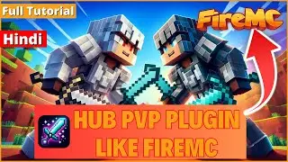 SETUP HUBPVP PLUGIN LIKE FIREMC SERVER | HUBPVP PLUS PLUGIN FULL SETUP | KANHAIYA SWAGGER | HINDI