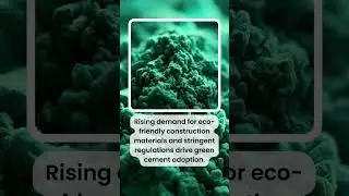 #shorts Green Cement Market Surge: USD 37.38 Billion in 2023 to USD 73.10 Billion by 2030