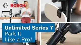 Multitasking Made Easy | Park Your Bosch Unlimited Series 7 Vacuum Cleaners | Tackle Other Tasks