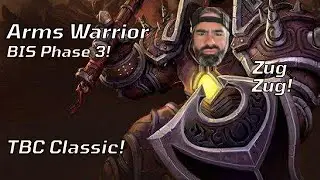 ARMS WARRIOR BIS PHASE 3 TBC CLASSIC (WE ALL KEBAB NOW!)