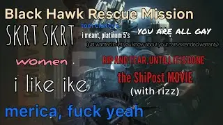 Black Hawk Rescue Mission 5(BHRM5) ShiPost MOVIE (Gone Wrong!!) AT 3AMMM!!!!