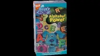 Opening to Blue's Room: Alphabet Power 2005 VHS
