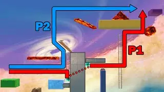 We played Ultimate Chicken Horse in Smash Ultimate!